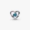 Charm „Entwined Heart“ für UNICEF – Sterlingsilber