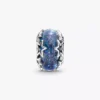 Charm „Galaxy Blue & Star Murano“ aus Sterlingsilber Charm „Galaxy Blue & Star Murano“ aus Sterlingsilber