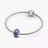 Charm „Galaxy Blue & Star Murano“ aus Sterlingsilber Charm „Galaxy Blue & Star Murano“ aus Sterlingsilber