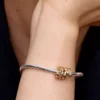 Charm „Gewundene Schlange“, 14-karätig vergoldet Charm „Gewundene Schlange“, 14-karätig vergoldet