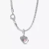 Charm-Halskette „Für meine wunderschöne Mama“, 2er-Set Charm-Halskette „Für meine wunderschöne Mama“, 2er-Set
