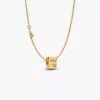 Charm-Halskette mit Buchstabe B, 2er-Set Charm-Halskette mit Buchstabe B, 2er-Set