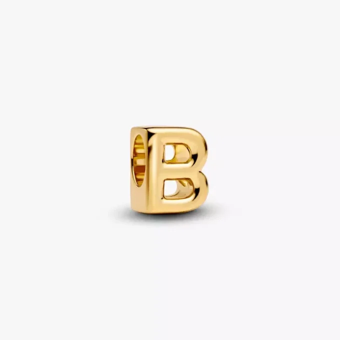 Charm-Halskette mit Buchstabe B, 2er-Set Charm-Halskette mit Buchstabe B, 2er-Set