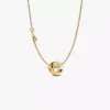Charm-Halskette mit Buchstabe C, 2er-Set Charm-Halskette mit Buchstabe C, 2er-Set
