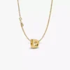 Charm-Halskette mit Buchstabe D, 2er-Set Charm-Halskette mit Buchstabe D, 2er-Set