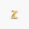 Buchstabe Z Alphabet-Charm, 14-karätig vergoldet Buchstabe Z Alphabet-Charm, 14-karätig vergoldet