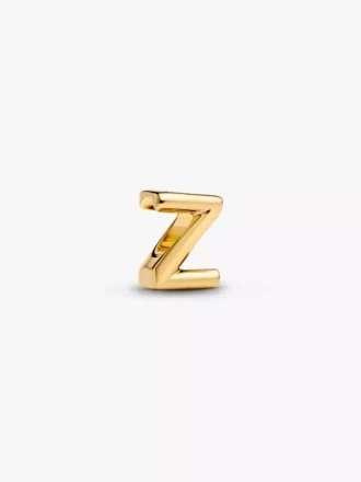 Buchstabe Z Alphabet-Charm, 14-karätig vergoldet Buchstabe Z Alphabet-Charm, 14-karätig vergoldet