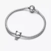 Charm „Hauskatze & Schleife“ aus Sterlingsilber