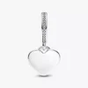 Charm in Form eines brasilianischen Herzes aus Sterlingsilber Charm in Form eines brasilianischen Herzes aus Sterlingsilber