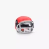 Charm in Form eines roten Football-Helms aus Sterlingsilber Charm in Form eines roten Football-Helms aus Sterlingsilber
