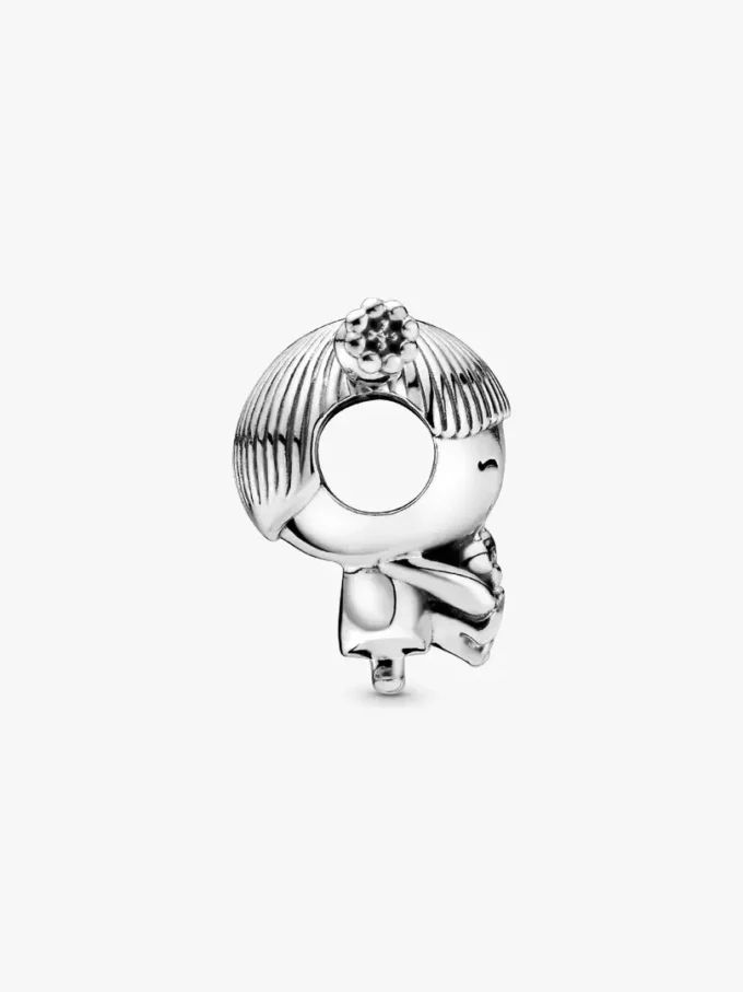 Charm „Kleines Mädchen“ aus Sterlingsilber Charm „Kleines Mädchen“ aus Sterlingsilber