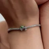 Charm „Kletternder Frosch“ aus Sterlingsilber