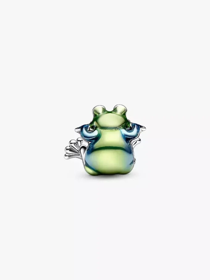 Charm „Kletternder Frosch“ aus Sterlingsilber