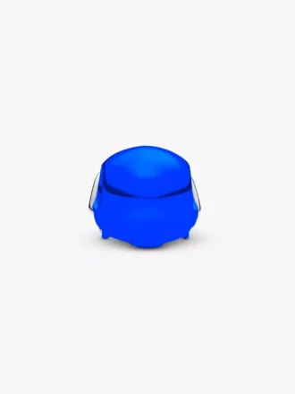 Charm „Königsblauer Football-Helm“ aus Sterlingsilber