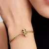 Charm „Kätzchen & Wollknäuel“, 14-karätig vergoldet Charm „Kätzchen & Wollknäuel“, 14-karätig vergoldet