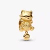 Charm „Kätzchen & Wollknäuel“, 14-karätig vergoldet Charm „Kätzchen & Wollknäuel“, 14-karätig vergoldet