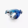 Charm „Metallic Blue Gecko“ aus Sterlingsilber Charm „Metallic Blue Gecko“ aus Sterlingsilber