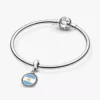 Charm mit argentinischer Flagge aus Sterlingsilber Charm mit argentinischer Flagge aus Sterlingsilber