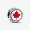 Charm mit kanadischem Ahornblatt – Sterlingsilber Charm mit kanadischem Ahornblatt – Sterlingsilber