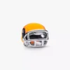 Charm „Orangefarbener Football-Helm“ aus Sterlingsilber