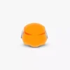 Charm „Orangefarbener Football-Helm“ aus Sterlingsilber
