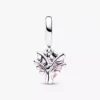 Charm „Pink Family Tree & Heart“ aus Sterlingsilber Charm „Pink Family Tree & Heart“ aus Sterlingsilber