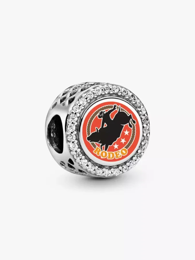 Charm „Rodeo Bucking Bull“ aus Sterlingsilber Charm „Rodeo Bucking Bull“ aus Sterlingsilber