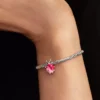 Charm „Rosa Schnecke“ aus Sterlingsilber Charm „Rosa Schnecke“ aus Sterlingsilber