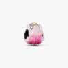 Charm „Rosa Tulpe“ aus Sterlingsilber, 14 Karat vergoldet Charm „Rosa Tulpe“ aus Sterlingsilber, 14 Karat vergoldet
