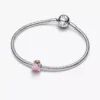 Charm „Rosa Tulpe“ aus Sterlingsilber, 14 Karat vergoldet Charm „Rosa Tulpe“ aus Sterlingsilber, 14 Karat vergoldet