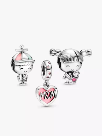 Charm-Set „Mütterliche Freude“, 3er-Set