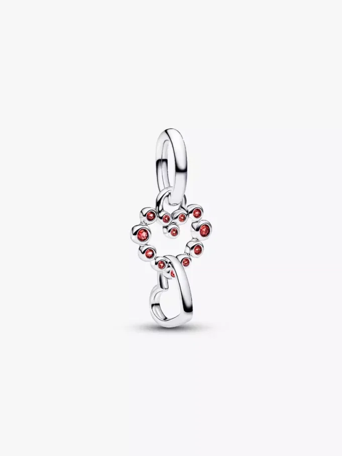 Charm-Trio mit roten Herzen, 3er-Set Charm-Trio mit roten Herzen, 3er-Set