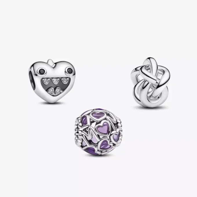 Charm-Trio „Mum of little monsters“ (3er-Set) Charm-Trio „Mum of little monsters“ (3er-Set)