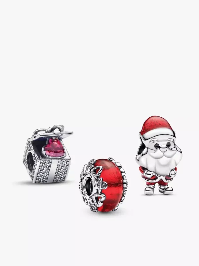 Charm-Trio „Santas coming to town“ (3er-Set) Charm-Trio „Santas coming to town“ (3er-Set)