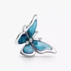 Überdimensionaler Schmetterlings-Charm aus Sterlingsilber Überdimensionaler Schmetterlings-Charm aus Sterlingsilber