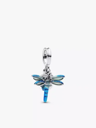Dragonfly Charm-Halskette, 2er-Set
