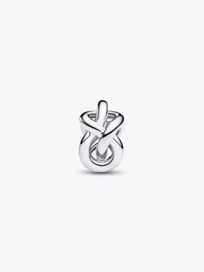 Charm „Unendlichkeitsknoten“ aus Sterlingsilber Charm „Unendlichkeitsknoten“ aus Sterlingsilber