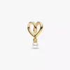 Charm „Wrapped Heart“ mit 14-karätiger Vergoldung Charm „Wrapped Heart“ mit 14-karätiger Vergoldung