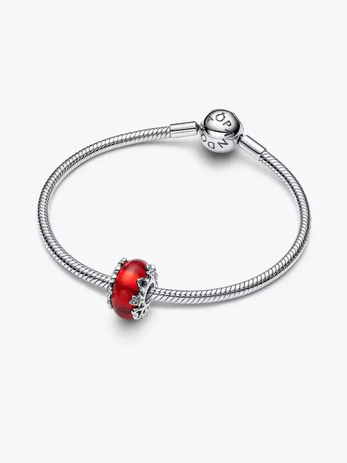 Christmas magic Charm aus Murano Glass, Sterlingsilber Christmas magic Charm aus Murano Glass, Sterlingsilber
