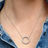 Circle of Sparkle Halskette – Sterlingsilber