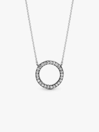 Circle of Sparkle Halskette – Sterlingsilber