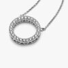Circle of Sparkle Halskette – Sterlingsilber