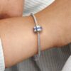 Clip Charm „Blue Sparkle“ – Sterlingsilber