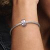 Clip Charm „Blue Sparkle“ – Sterlingsilber