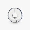 Clip Charm „Blue Sparkle“ – Sterlingsilber