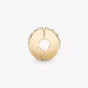 Clip Charm „Clear Sparkling Row“ aus 14-karätigem Gold Clip Charm „Clear Sparkling Row“ aus 14-karätigem Gold