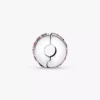 Clip Charm „Pink Sparkling Row“ aus Sterlingsilber Clip Charm „Pink Sparkling Row“ aus Sterlingsilber