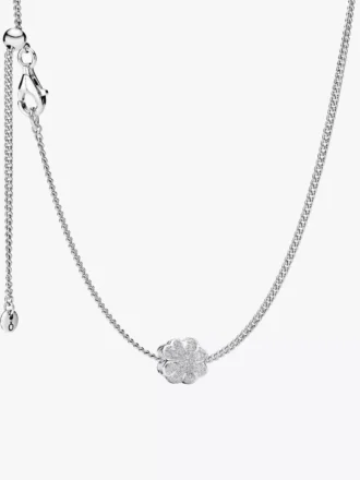 Clover Mini-Charm-Halskette, 2er-Set