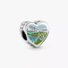 Colorado-Herz-Charm aus Sterlingsilber Colorado-Herz-Charm aus Sterlingsilber