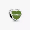 Colorado-Herz-Charm aus Sterlingsilber Colorado-Herz-Charm aus Sterlingsilber